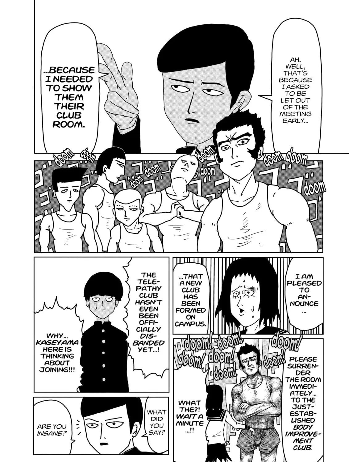 Read Mob Psycho 100 chapter 4 image 18 on Lezhin
