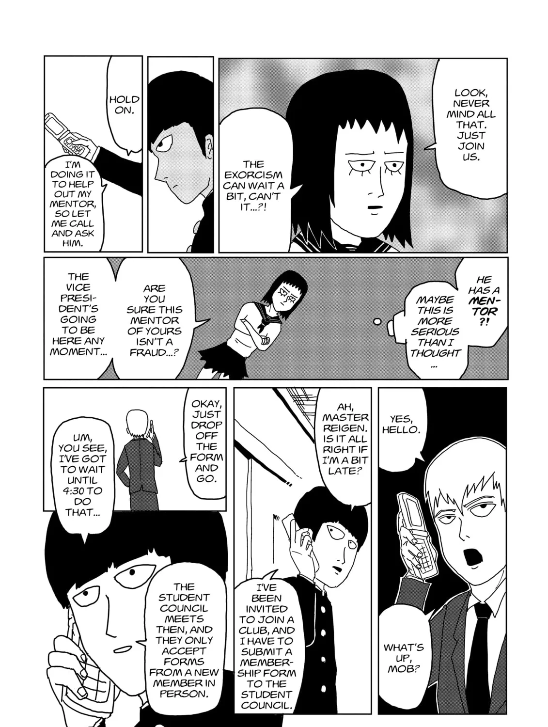 Read Mob Psycho 100 chapter 4 image 6 on Lezhin