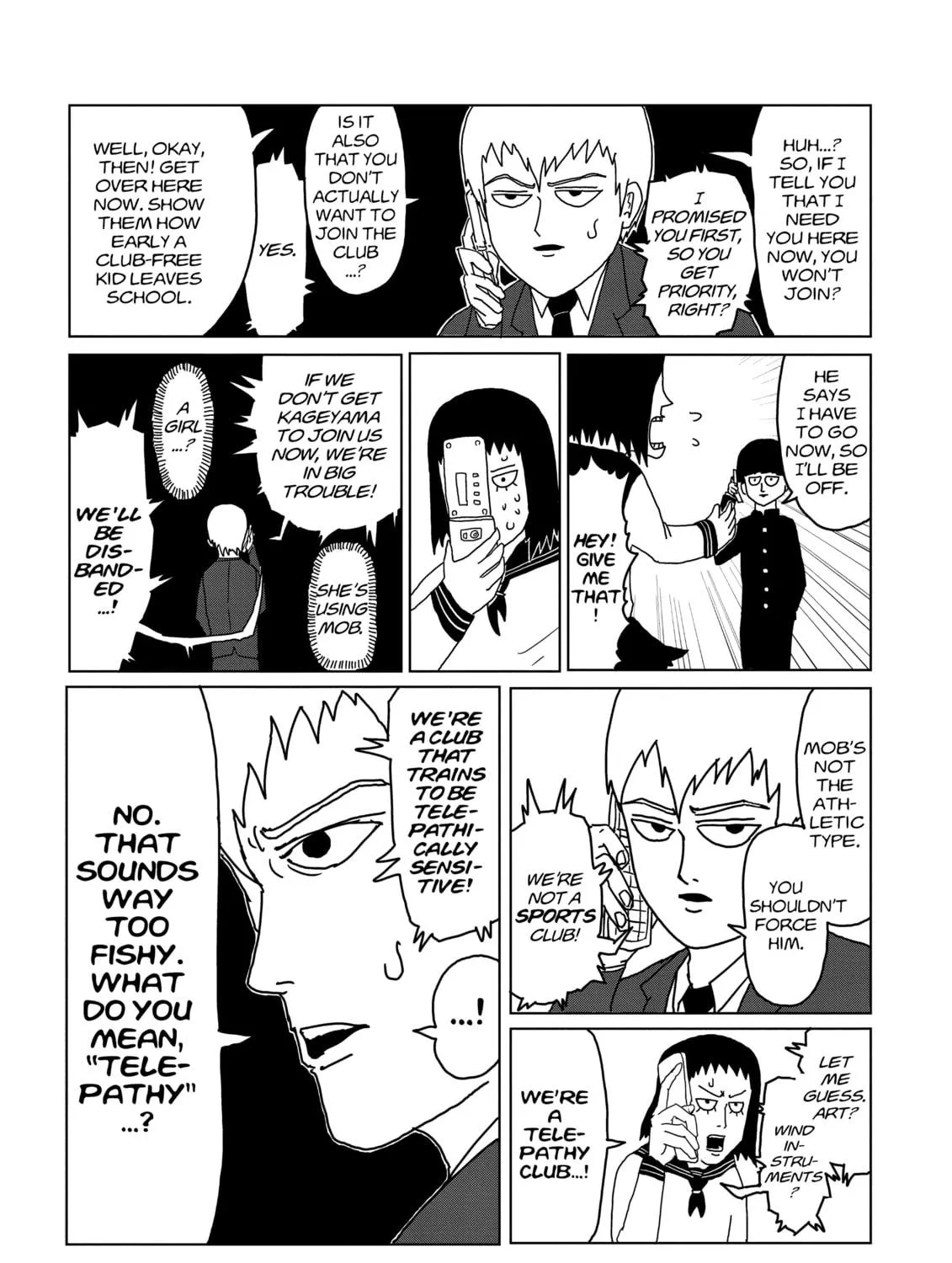 Read Mob Psycho 100 chapter 4 image 8 on Lezhin
