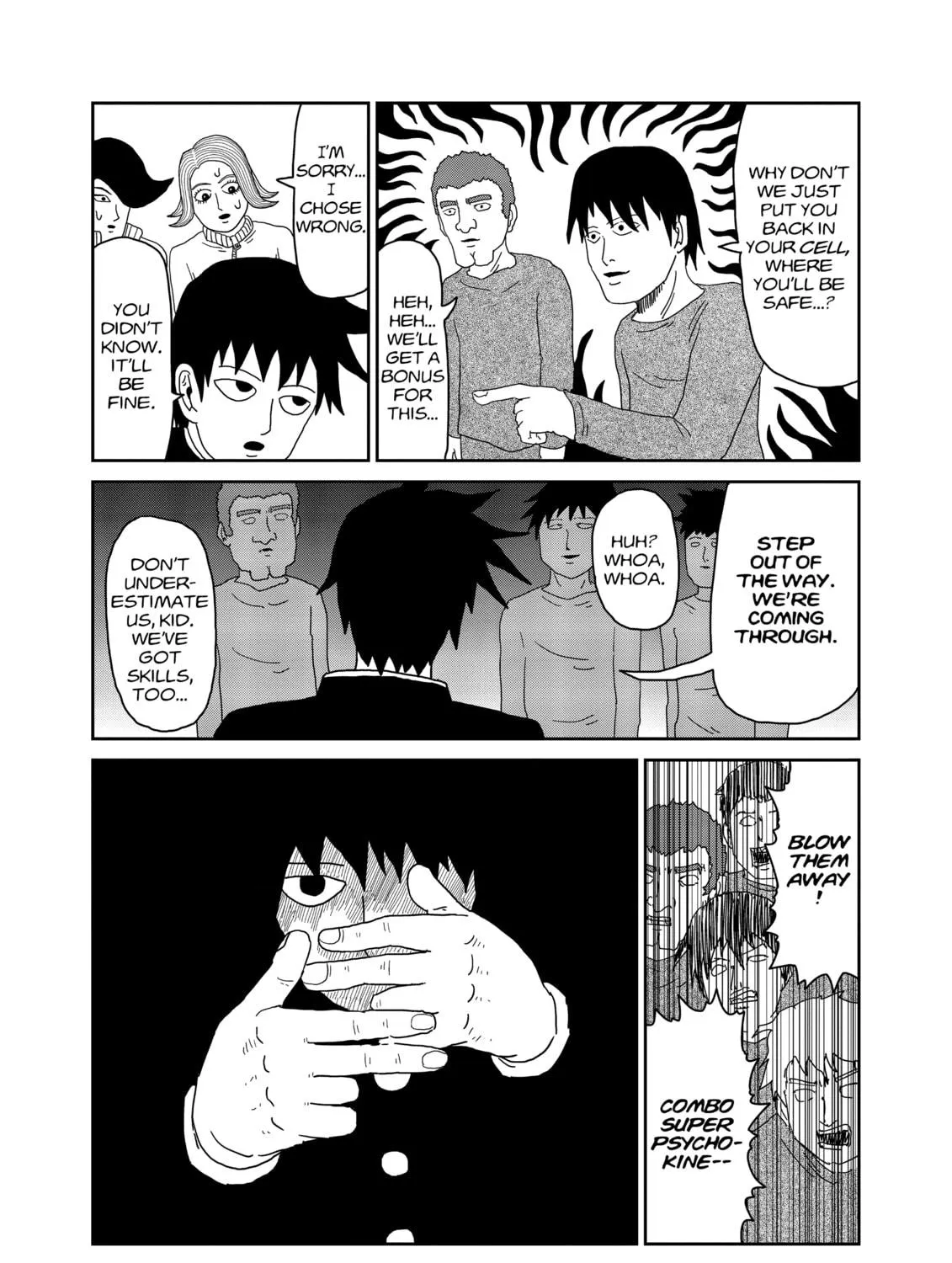 Read Mob Psycho 100 chapter 41 image 8 on Lezhin