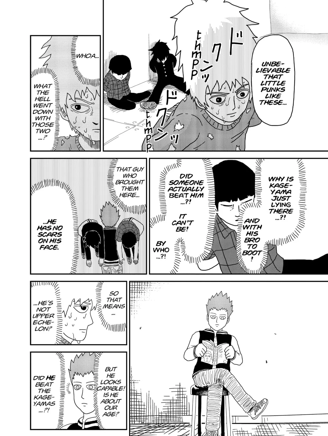 Read Mob Psycho 100 chapter 43 image 24 on Lezhin