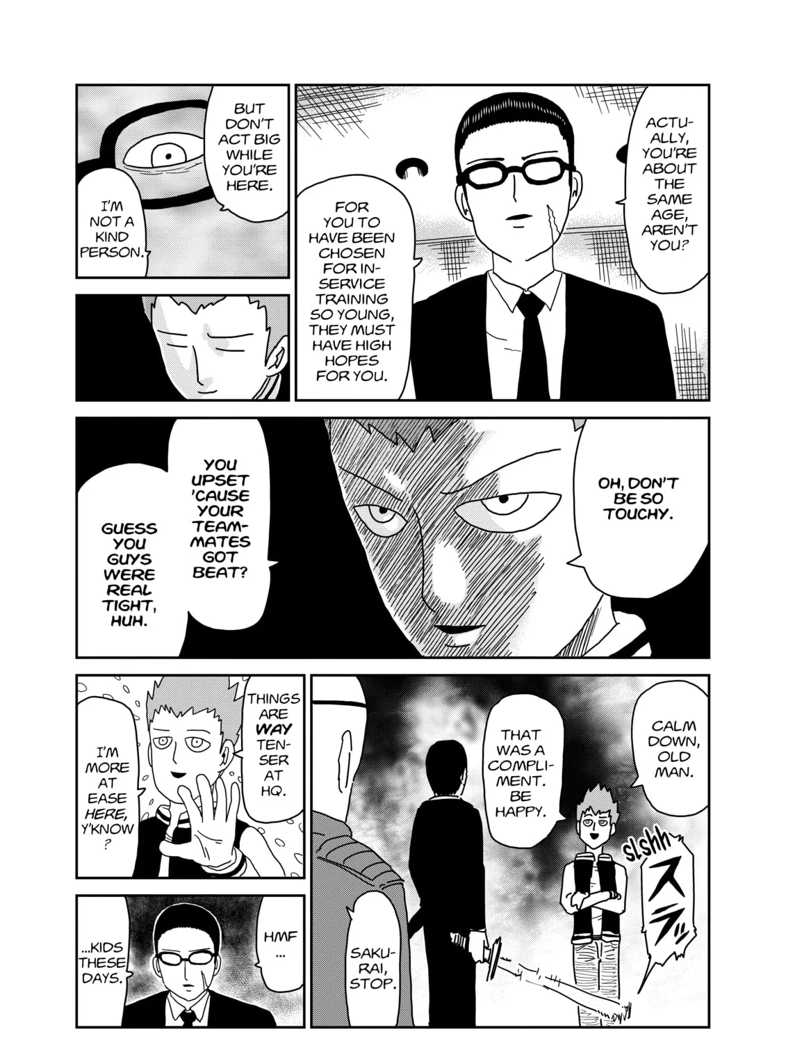 Read Mob Psycho 100 chapter 44 image 20 on Lezhin