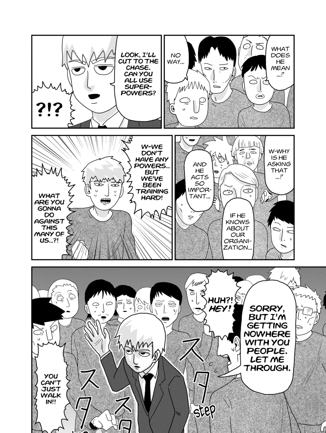 Read Mob Psycho 100 chapter 44 image 26 on Lezhin