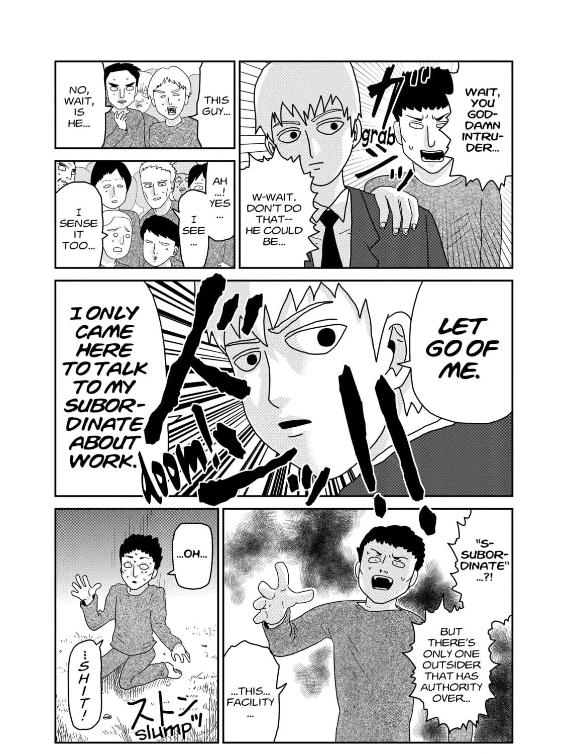 Read Mob Psycho 100 chapter 44 image 28 on Lezhin