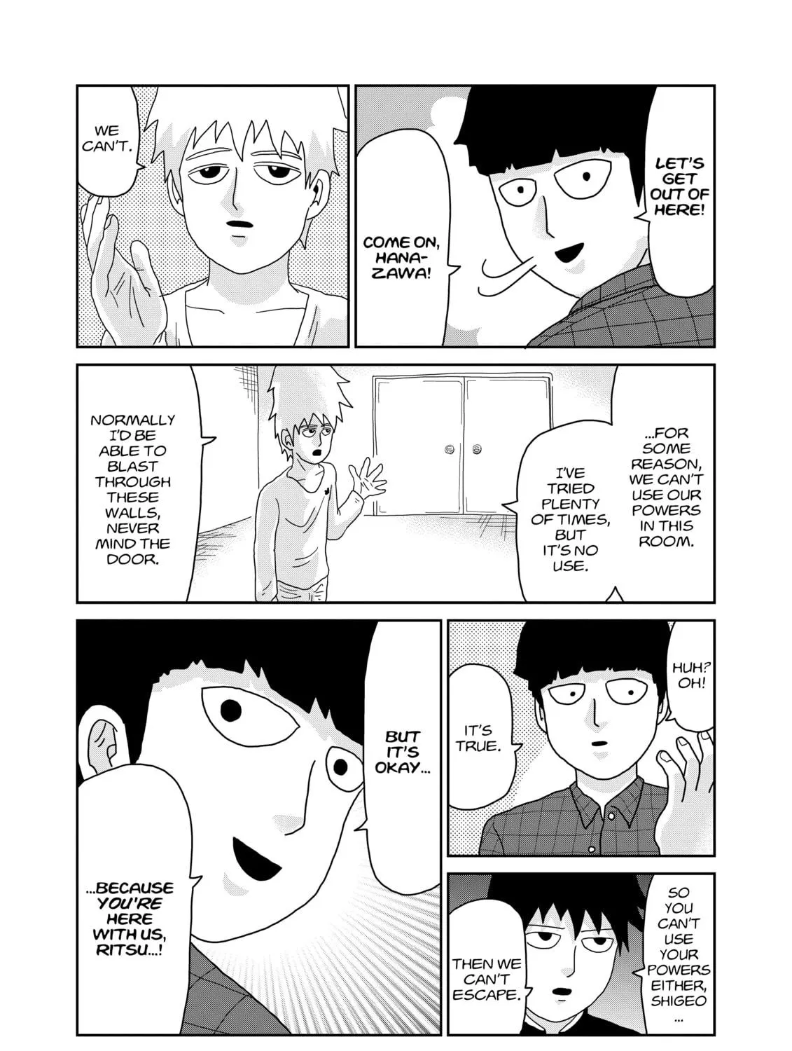 Read Mob Psycho 100 chapter 44 image 8 on Lezhin