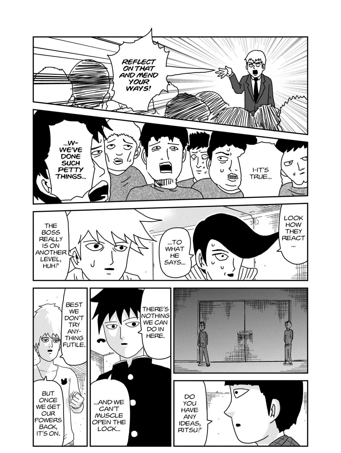Read Mob Psycho 100 chapter 45 image 10 on Lezhin