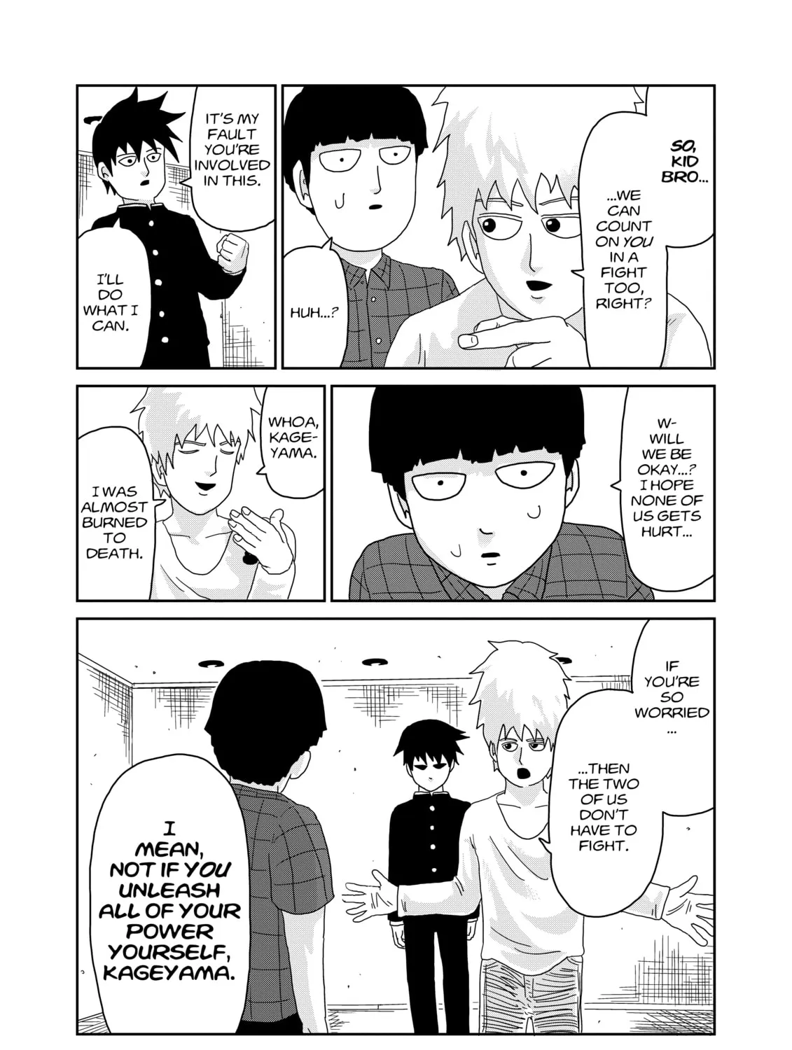 Read Mob Psycho 100 chapter 45 image 12 on Lezhin
