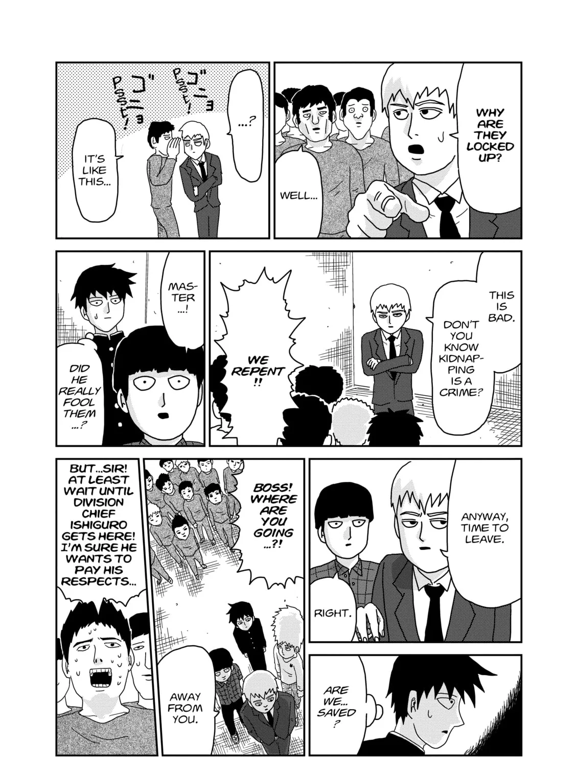 Read Mob Psycho 100 chapter 45 image 20 on Lezhin