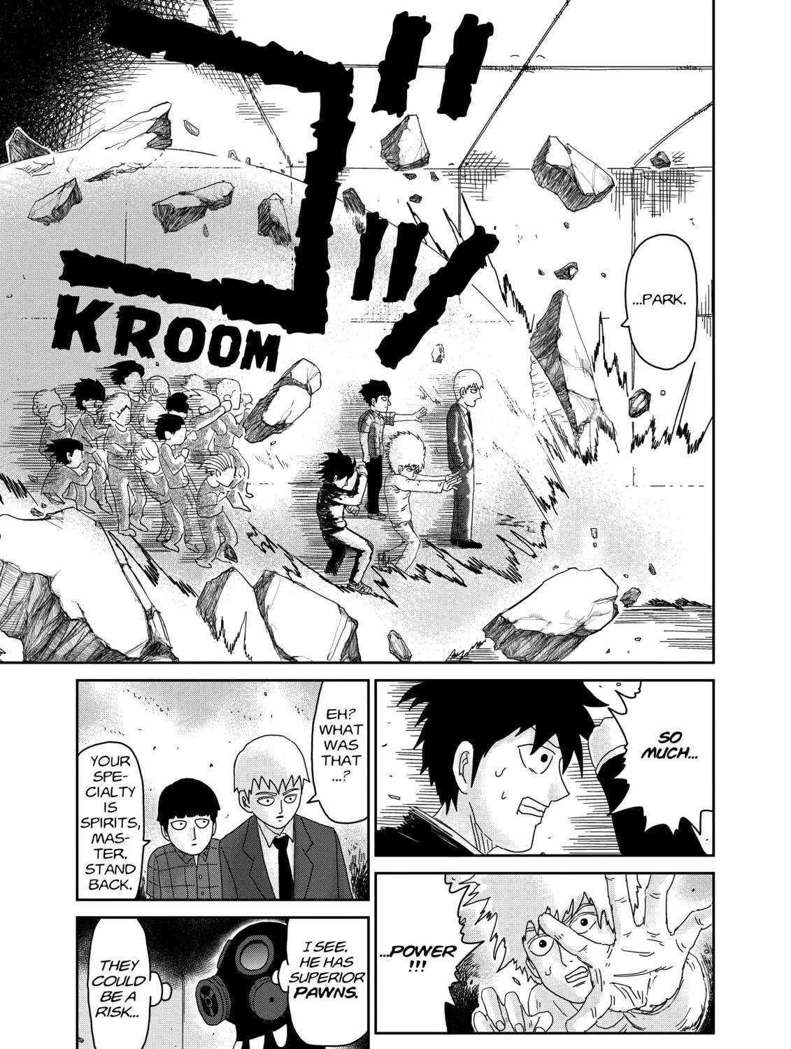 Read Mob Psycho 100 chapter 45 image 28 on Lezhin