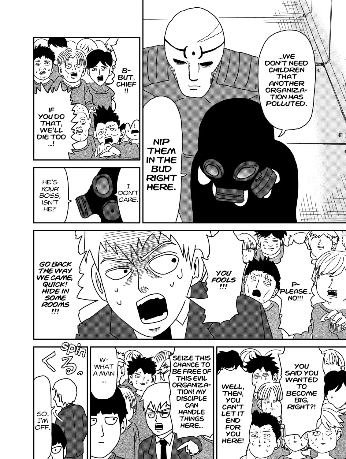 Read Mob Psycho 100 chapter 45 image 30 on Lezhin