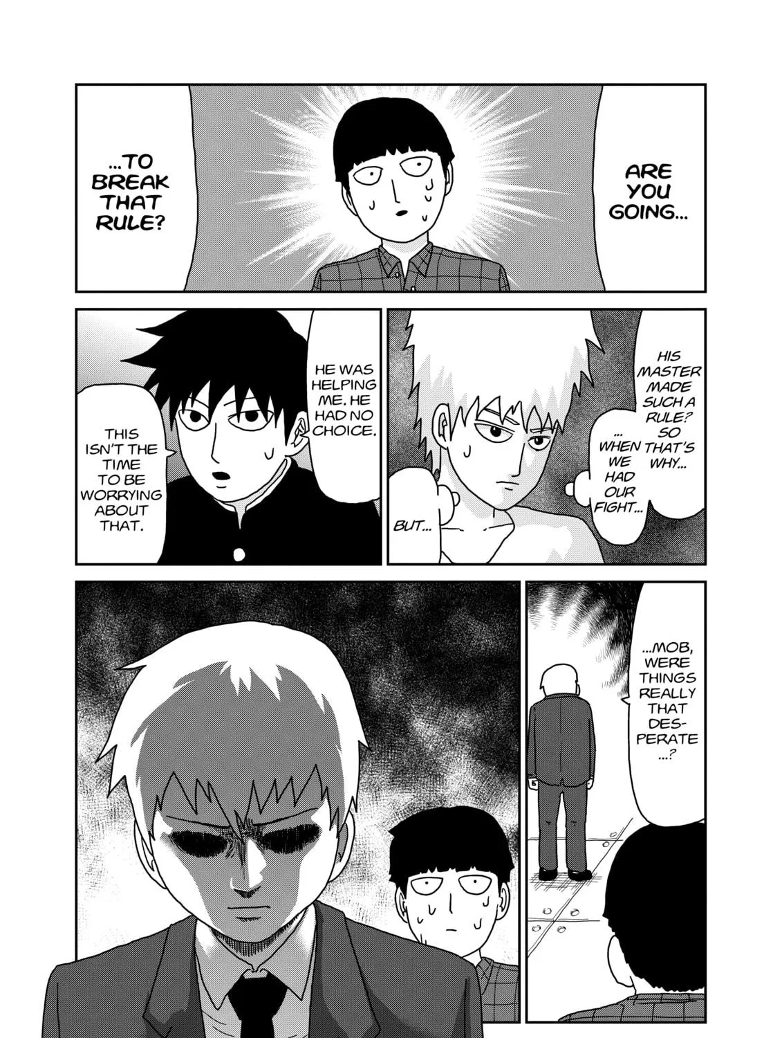 Read Mob Psycho 100 chapter 45 image 48 on Lezhin