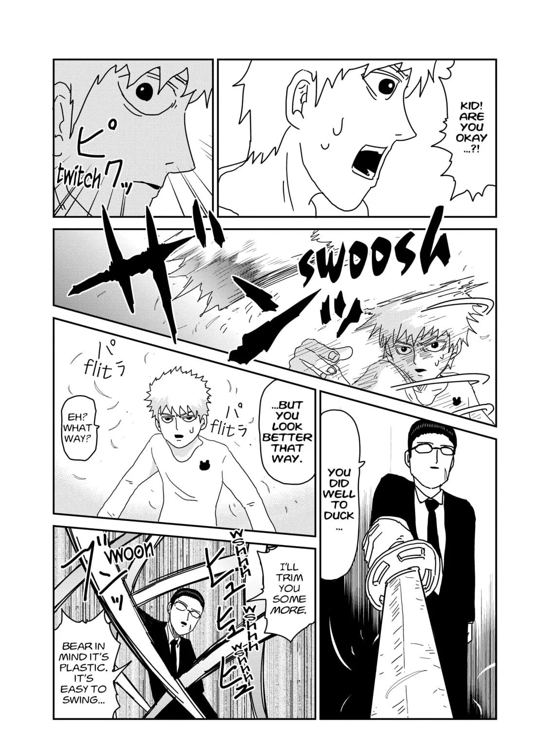 Read Mob Psycho 100 chapter 46 image 22 on Lezhin