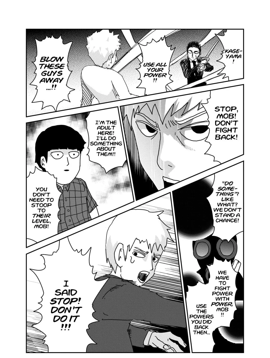 Read Mob Psycho 100 chapter 46 image 28 on Lezhin