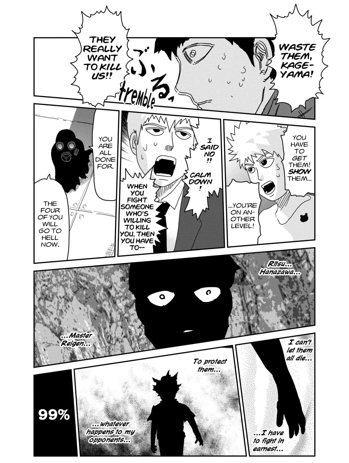Read Mob Psycho 100 chapter 46 image 32 on Lezhin
