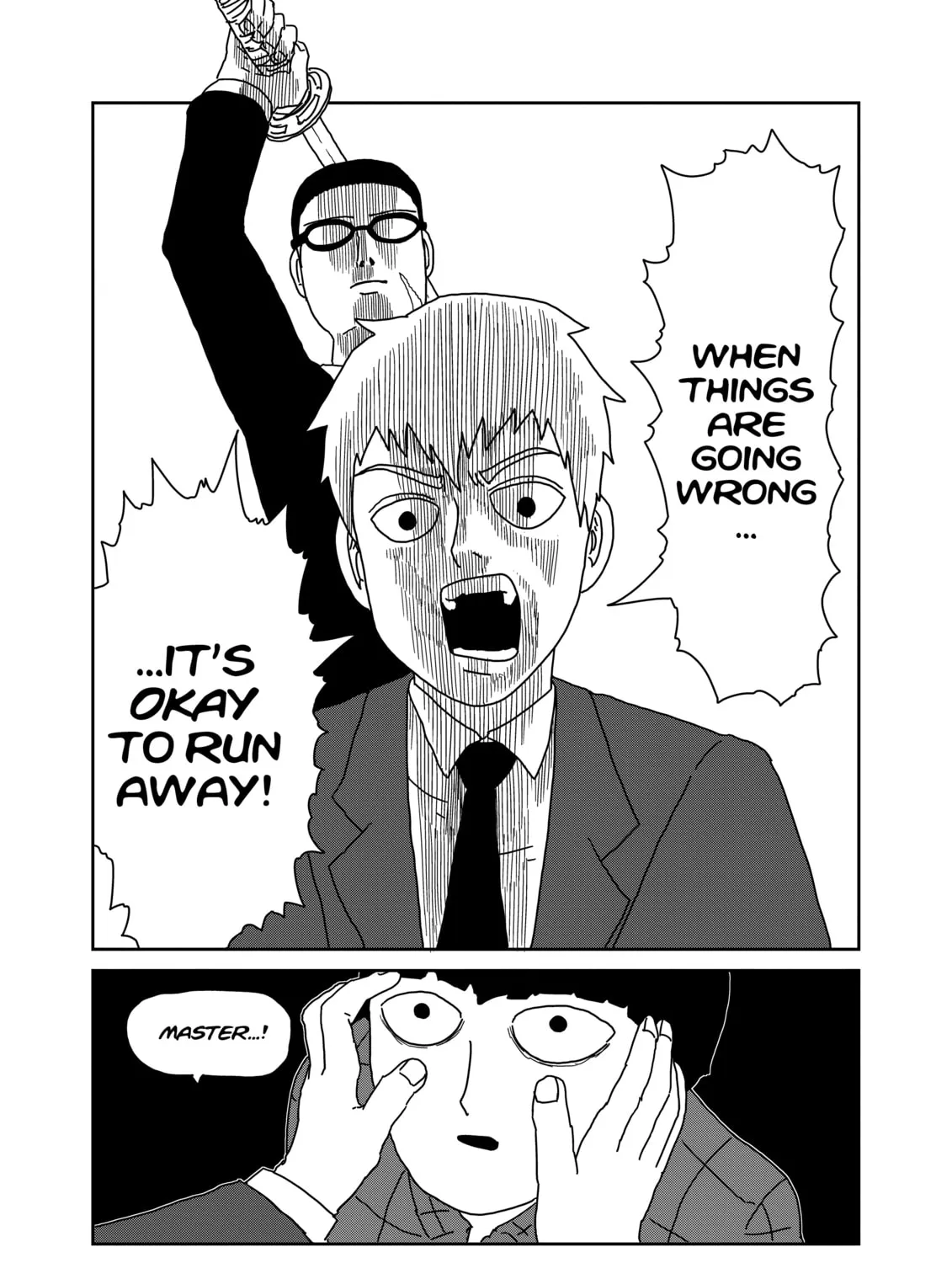 Read Mob Psycho 100 chapter 46 image 36 on Lezhin