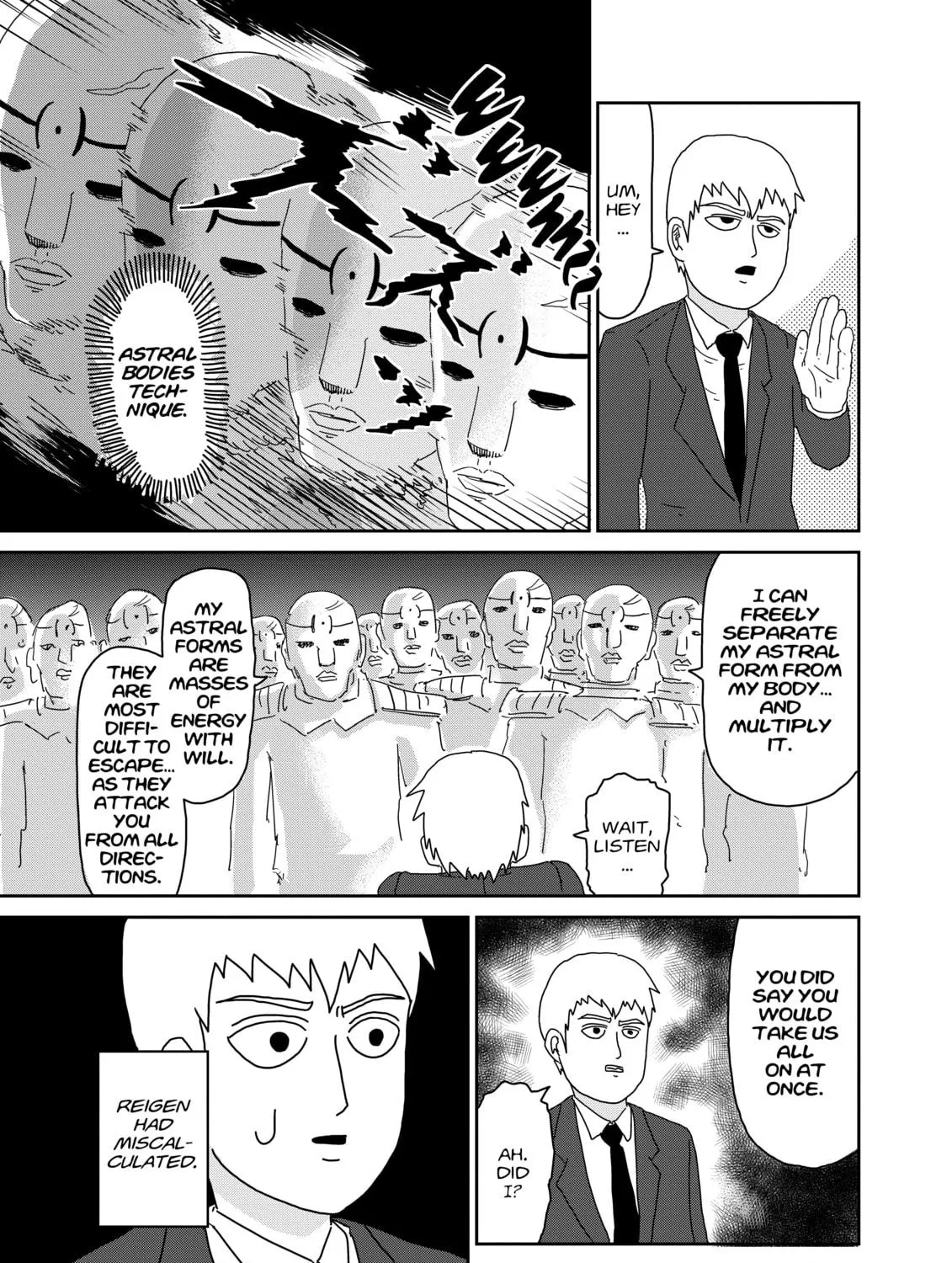 Read Mob Psycho 100 chapter 46 image 8 on Lezhin