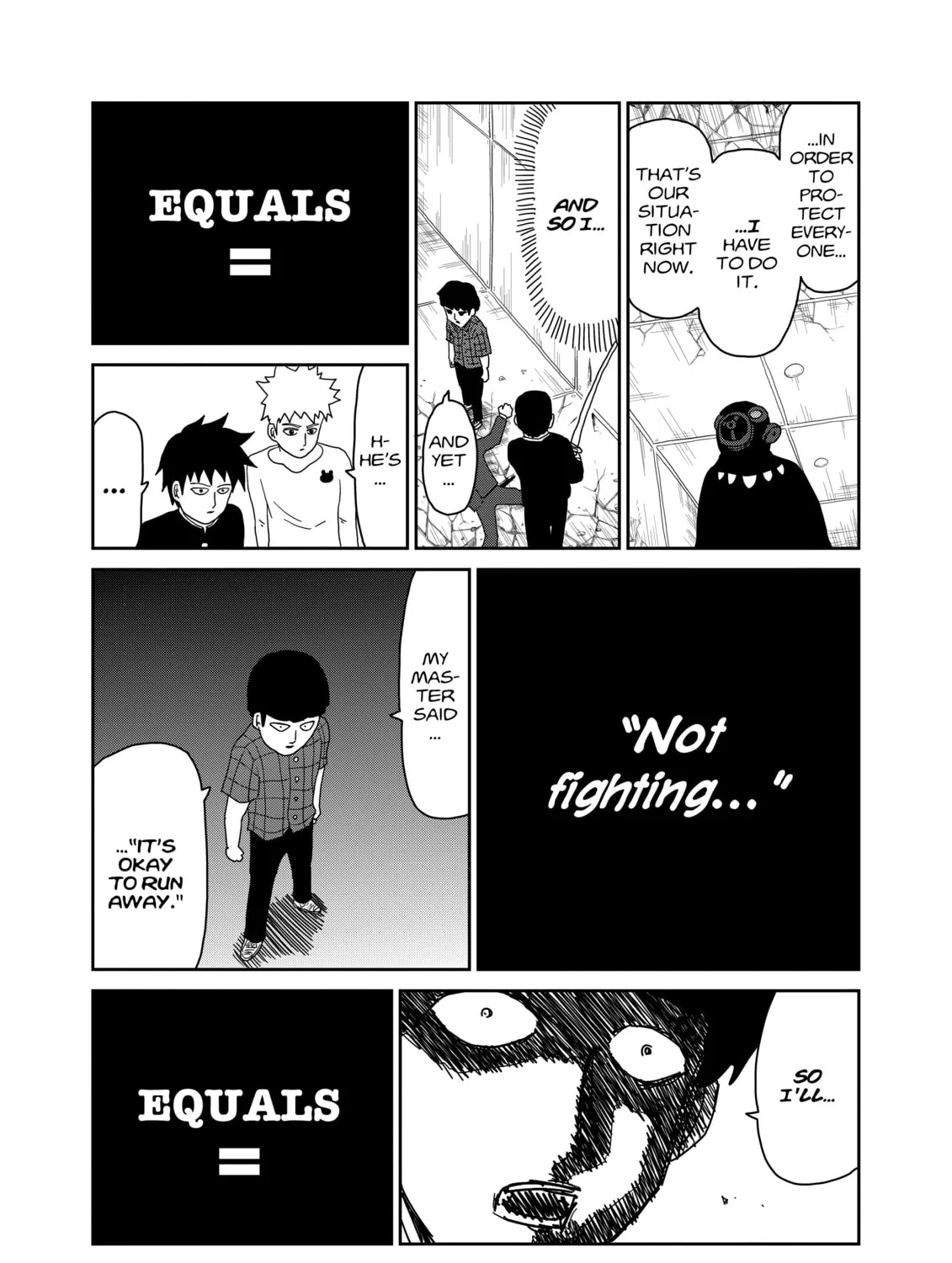 Read Mob Psycho 100 chapter 47 image 12 on Lezhin