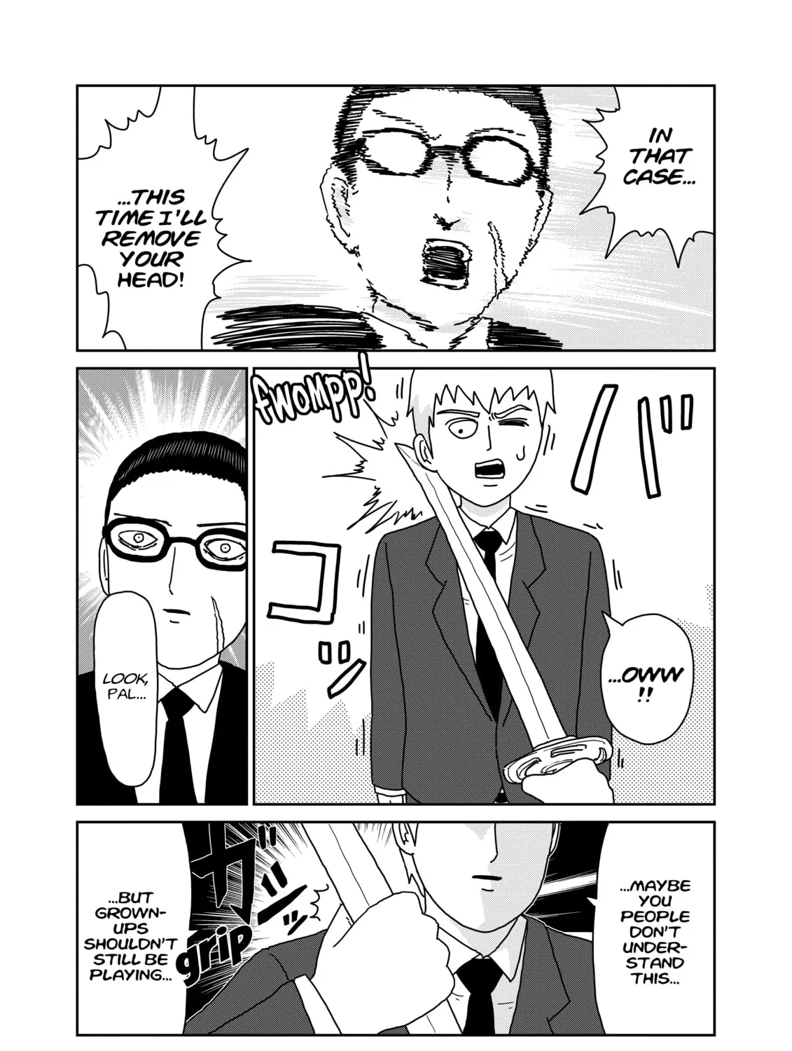 Read Mob Psycho 100 chapter 47 image 20 on Lezhin