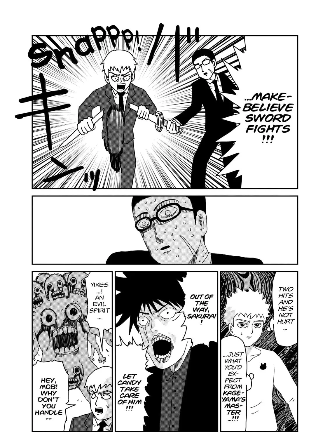 Read Mob Psycho 100 chapter 47 image 22 on Lezhin