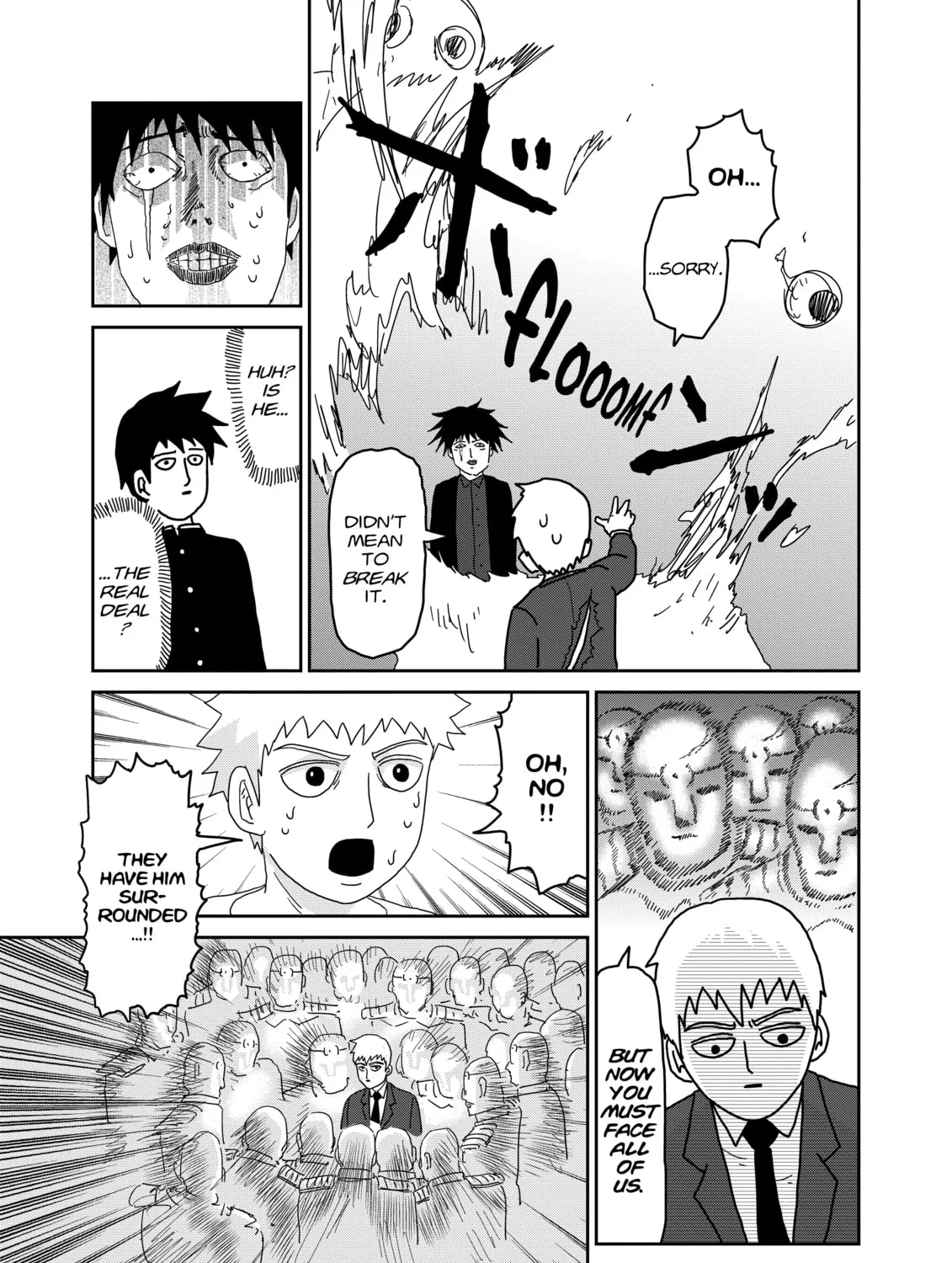 Read Mob Psycho 100 chapter 47 image 26 on Lezhin