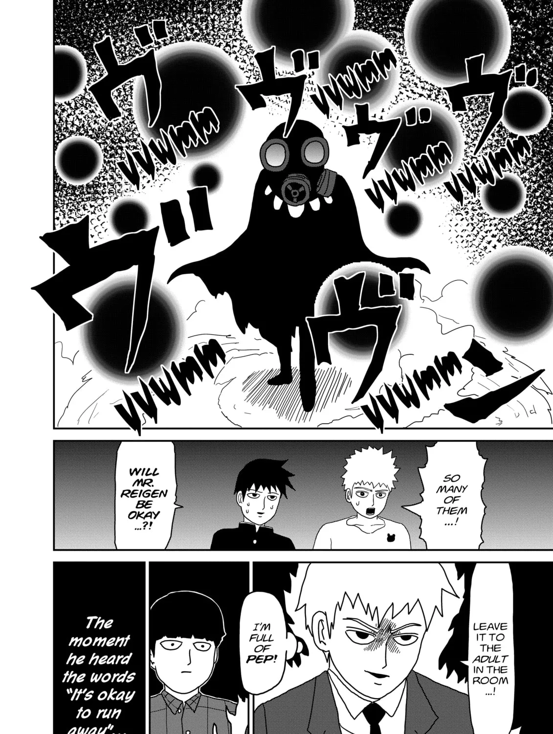 Read Mob Psycho 100 chapter 47 image 32 on Lezhin