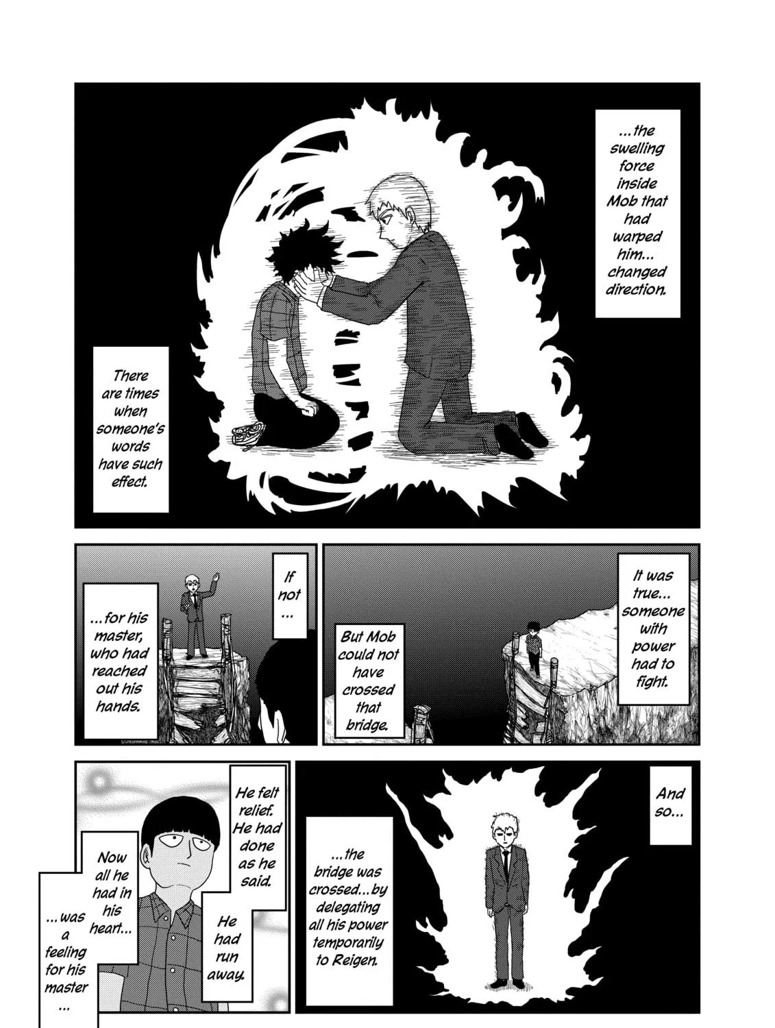 Read Mob Psycho 100 chapter 47 image 34 on Lezhin