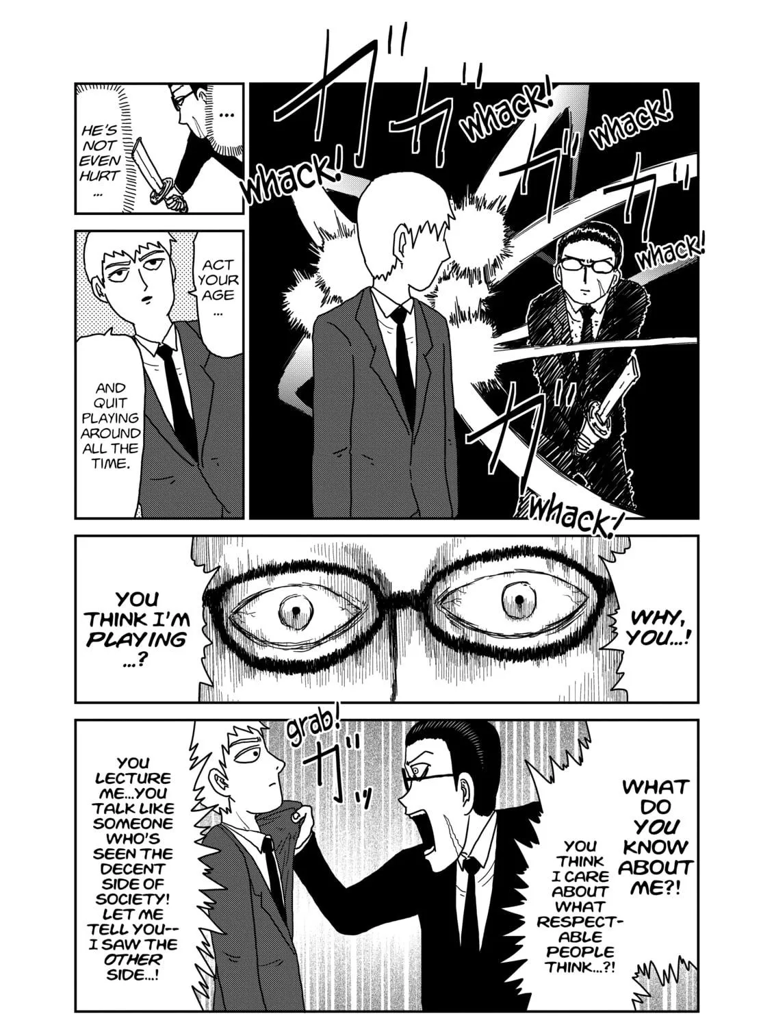 Read Mob Psycho 100 chapter 48 image 16 on Lezhin