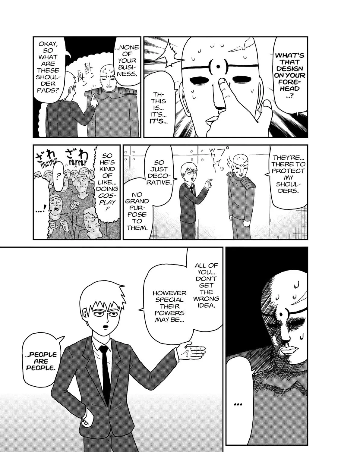 Read Mob Psycho 100 chapter 48 image 28 on Lezhin