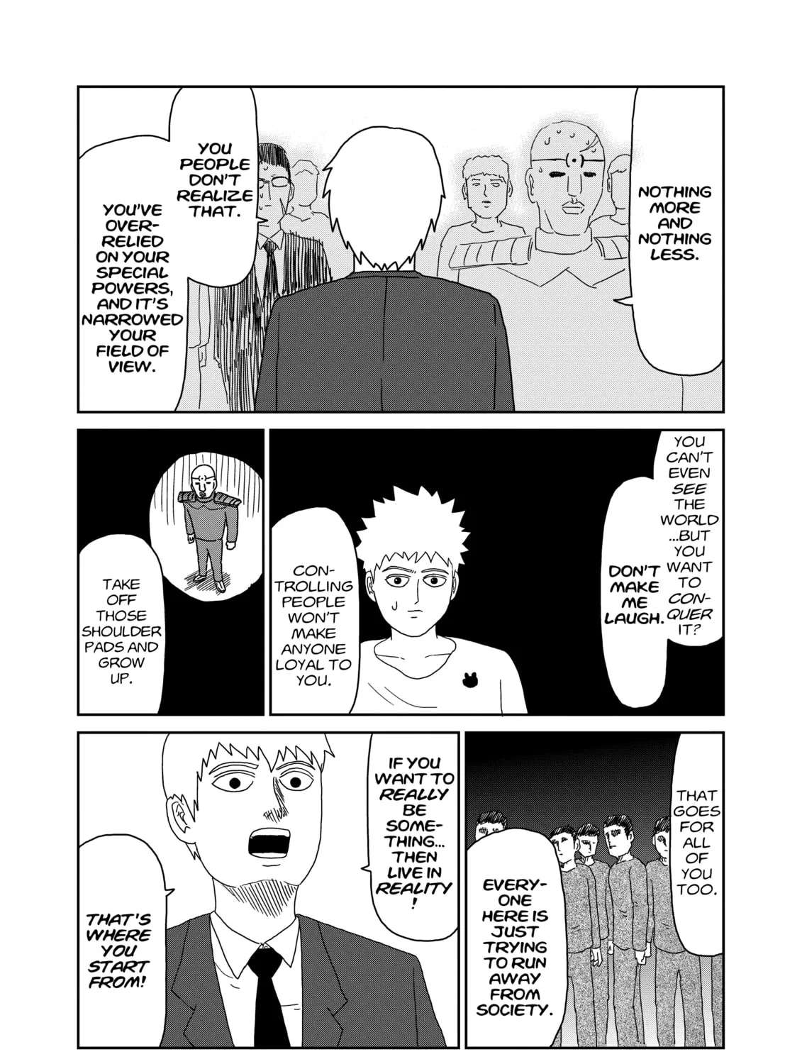 Read Mob Psycho 100 chapter 48 image 30 on Lezhin