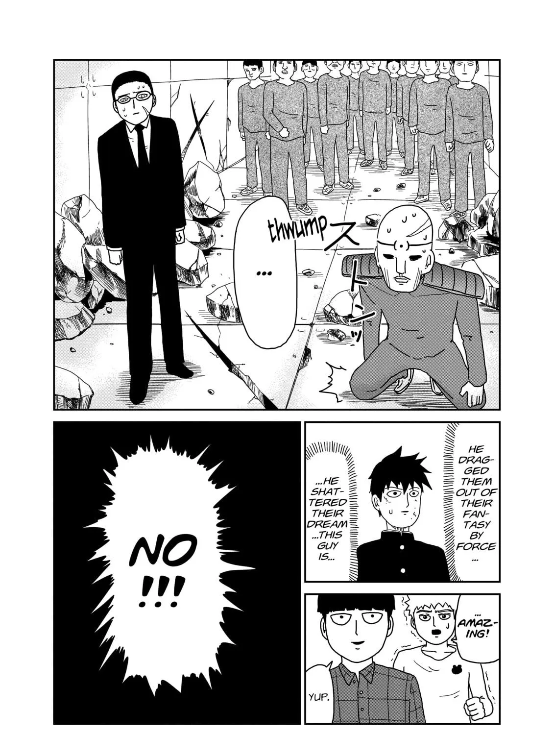 Read Mob Psycho 100 chapter 48 image 34 on Lezhin