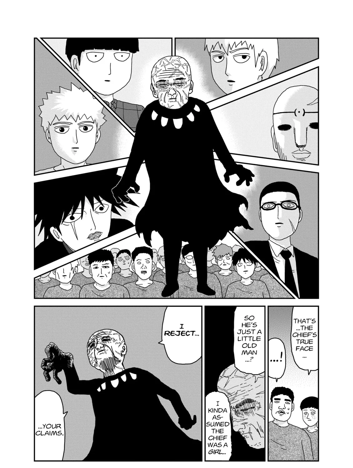 Read Mob Psycho 100 chapter 48 image 36 on Lezhin
