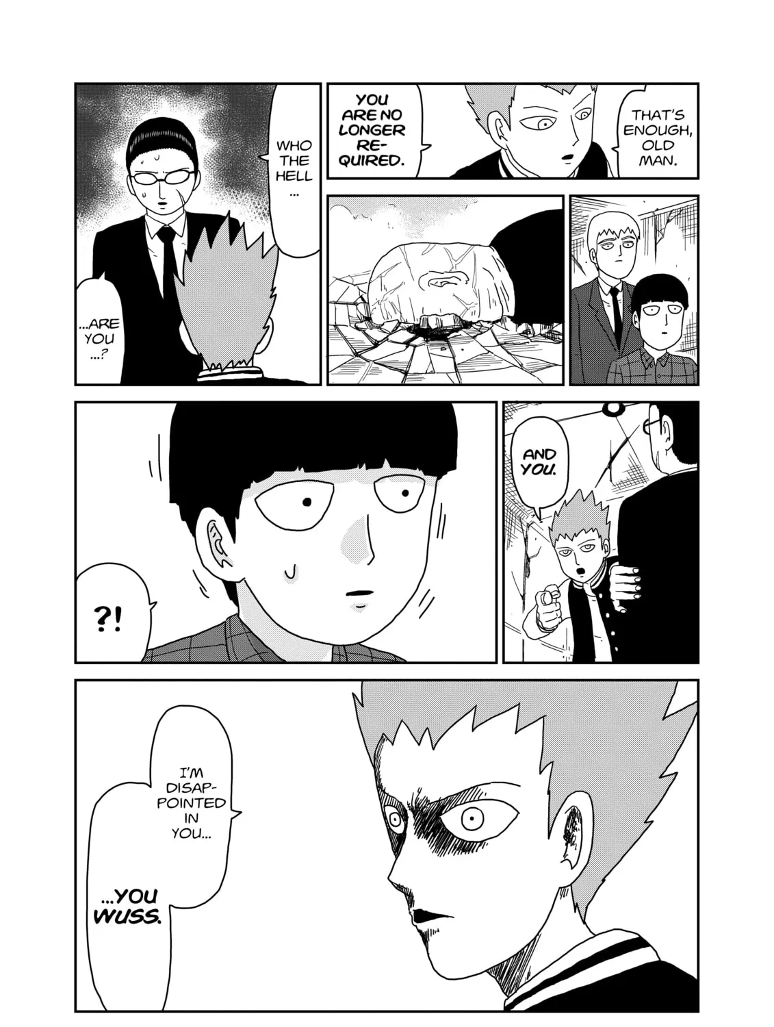 Read Mob Psycho 100 chapter 49 image 20 on Lezhin