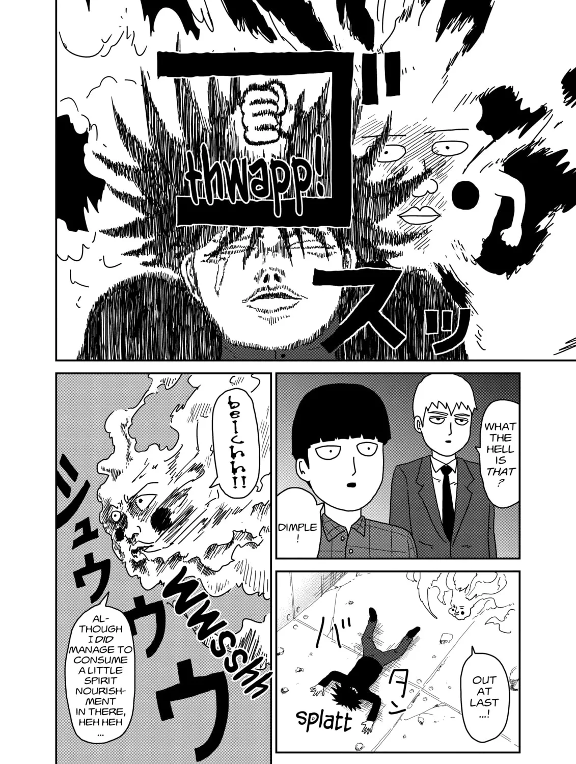 Read Mob Psycho 100 chapter 49 image 30 on Lezhin