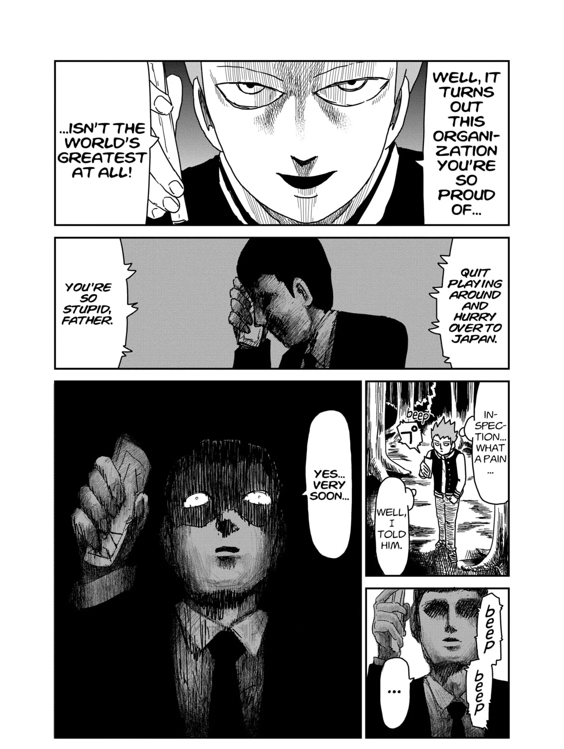 Read Mob Psycho 100 chapter 49 image 36 on Lezhin