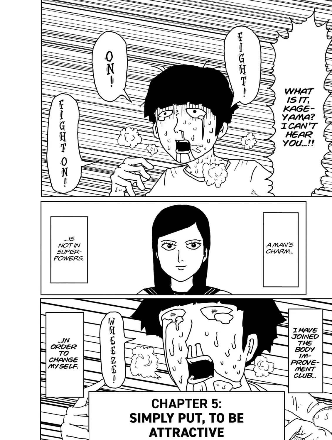 Read Mob Psycho 100 chapter 5 image 2 on Lezhin