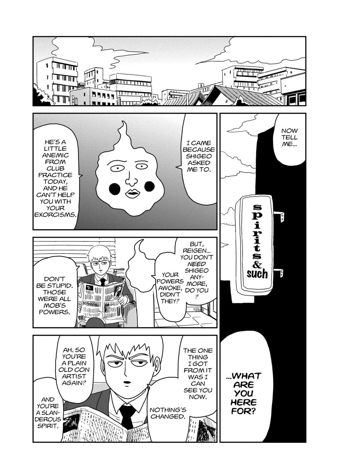 Read Mob Psycho 100 chapter 50 image 16 on Lezhin