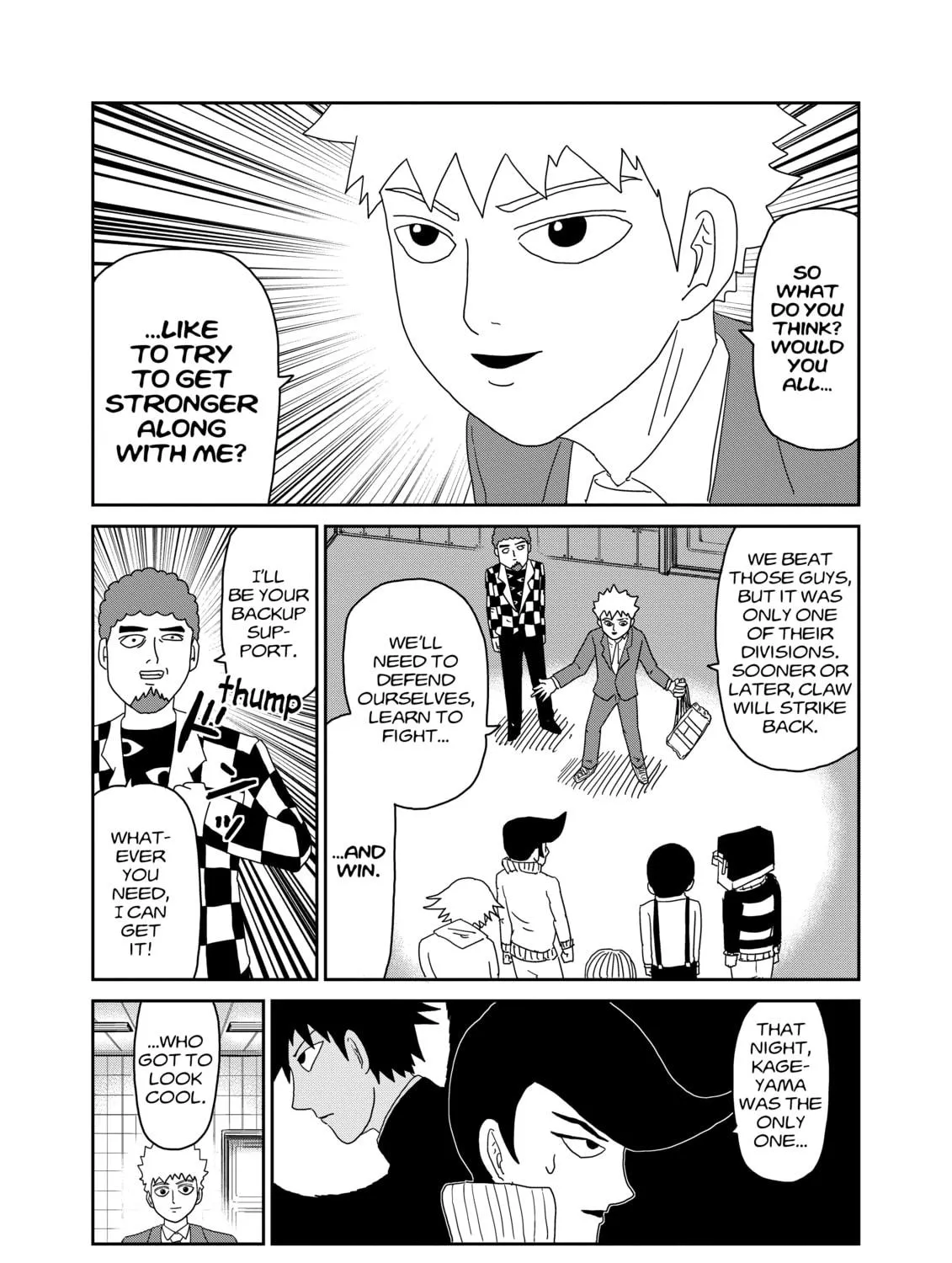 Read Mob Psycho 100 chapter 50 image 22 on Lezhin