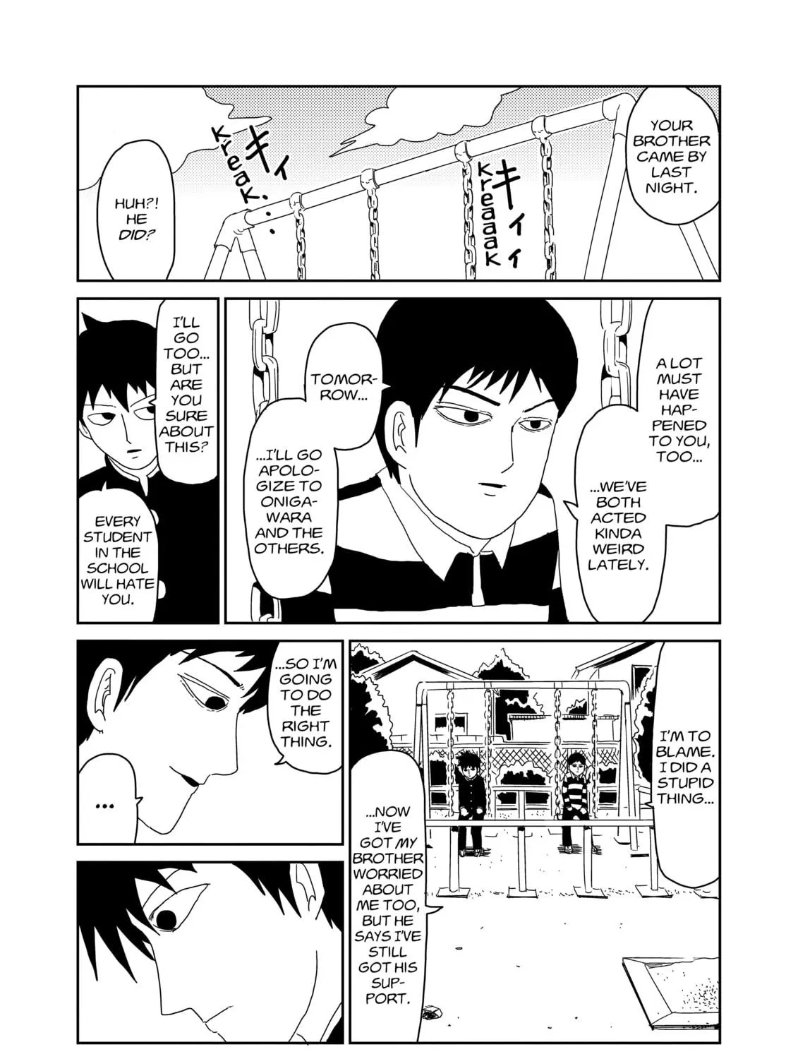 Read Mob Psycho 100 chapter 50 image 4 on Lezhin