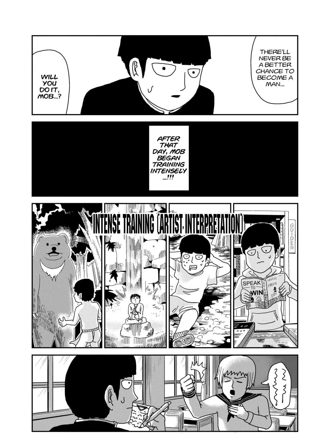 Read Mob Psycho 100 chapter 51 image 16 on Lezhin