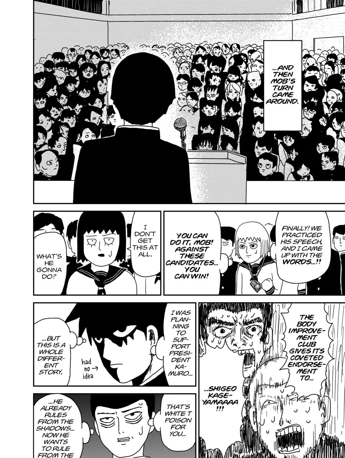 Read Mob Psycho 100 chapter 51 image 22 on Lezhin