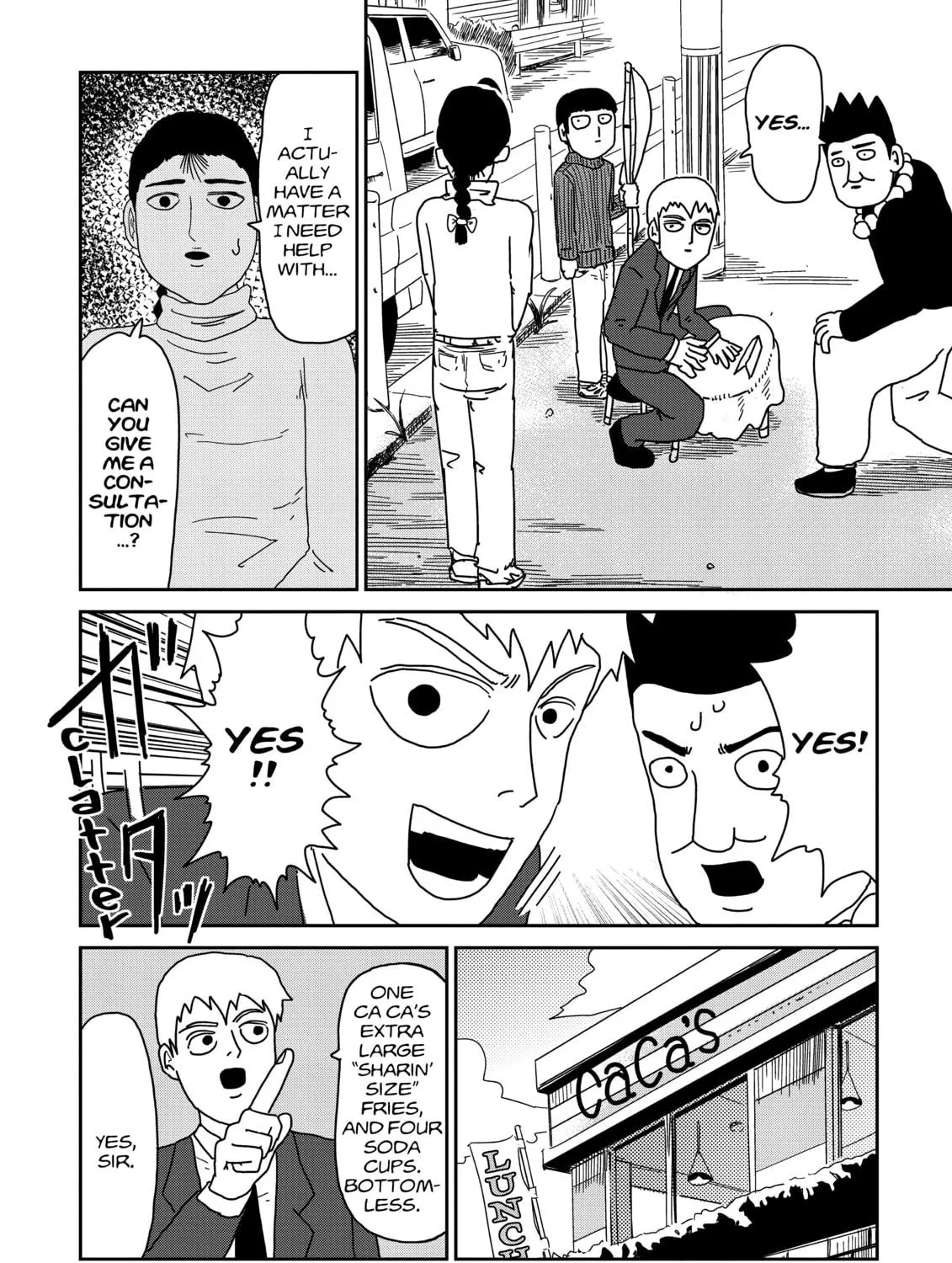 Read Mob Psycho 100 chapter 53 image 10 on Lezhin