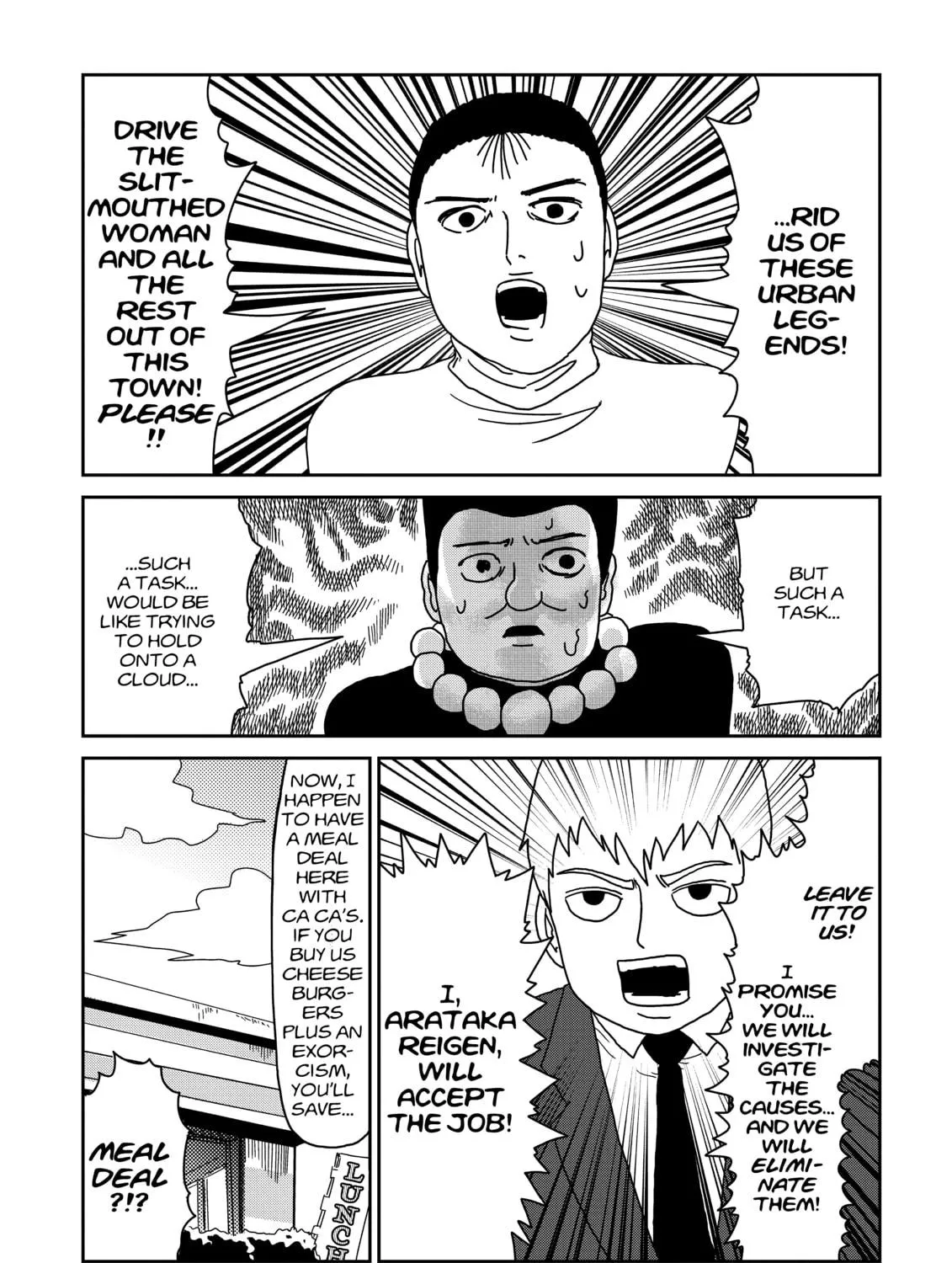 Read Mob Psycho 100 chapter 53 image 18 on Lezhin