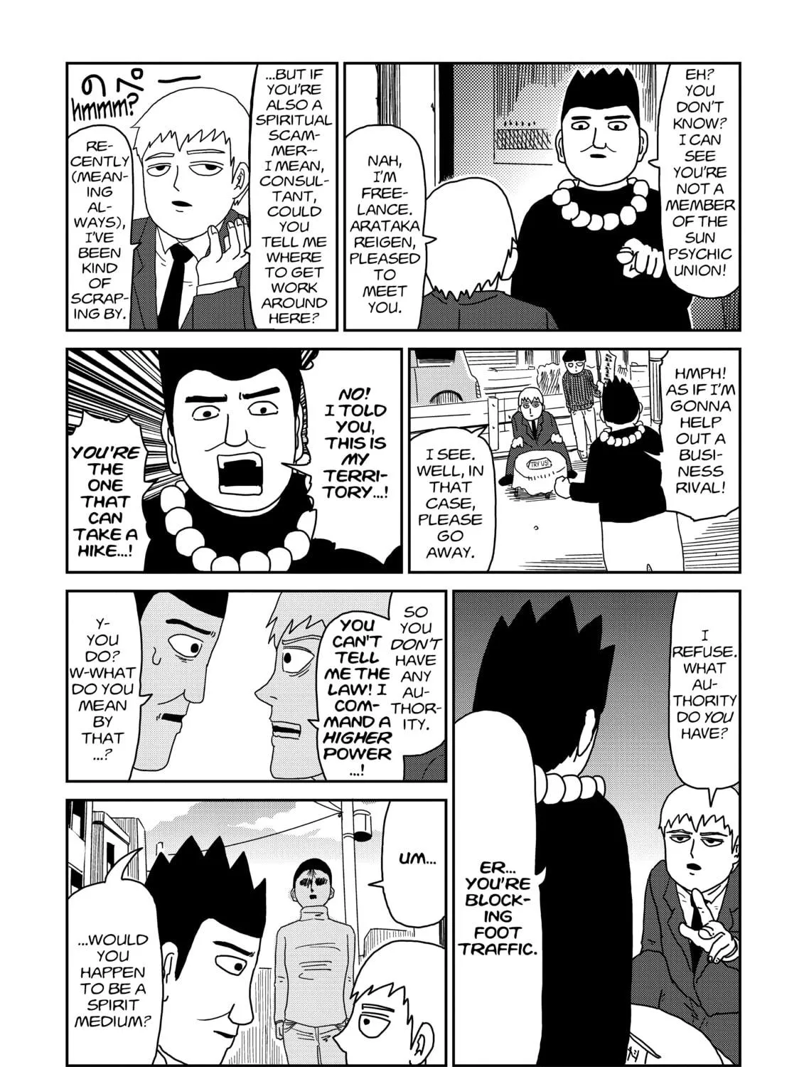 Read Mob Psycho 100 chapter 53 image 8 on Lezhin
