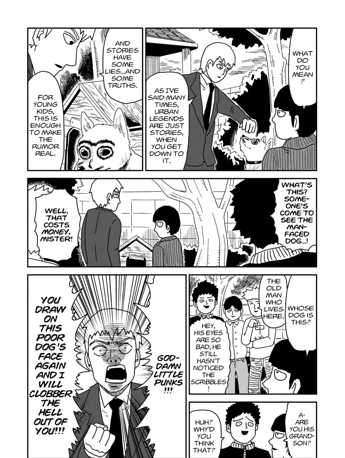 Read Mob Psycho 100 chapter 54 image 16 on Lezhin