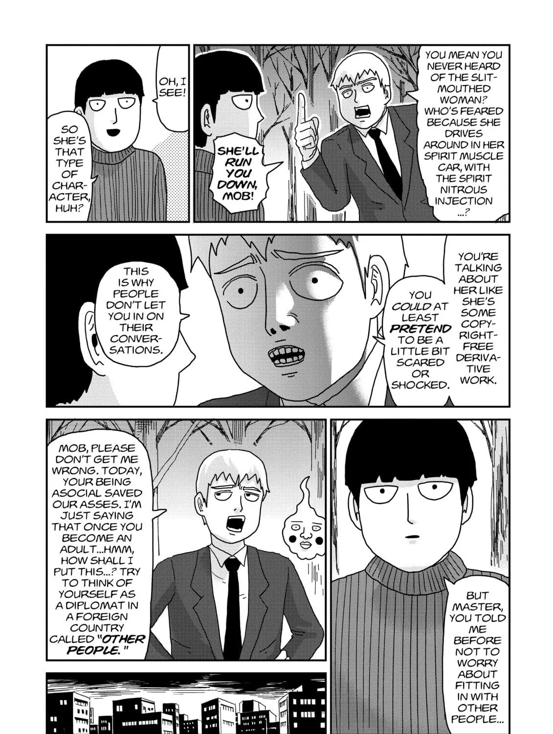 Read Mob Psycho 100 chapter 55 image 22 on Lezhin