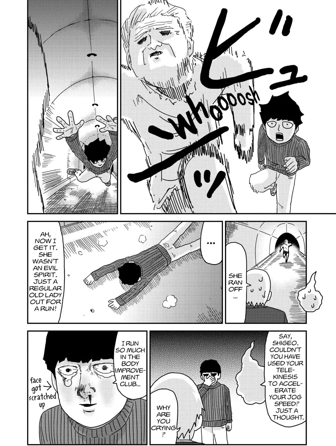 Read Mob Psycho 100 chapter 55 image 34 on Lezhin