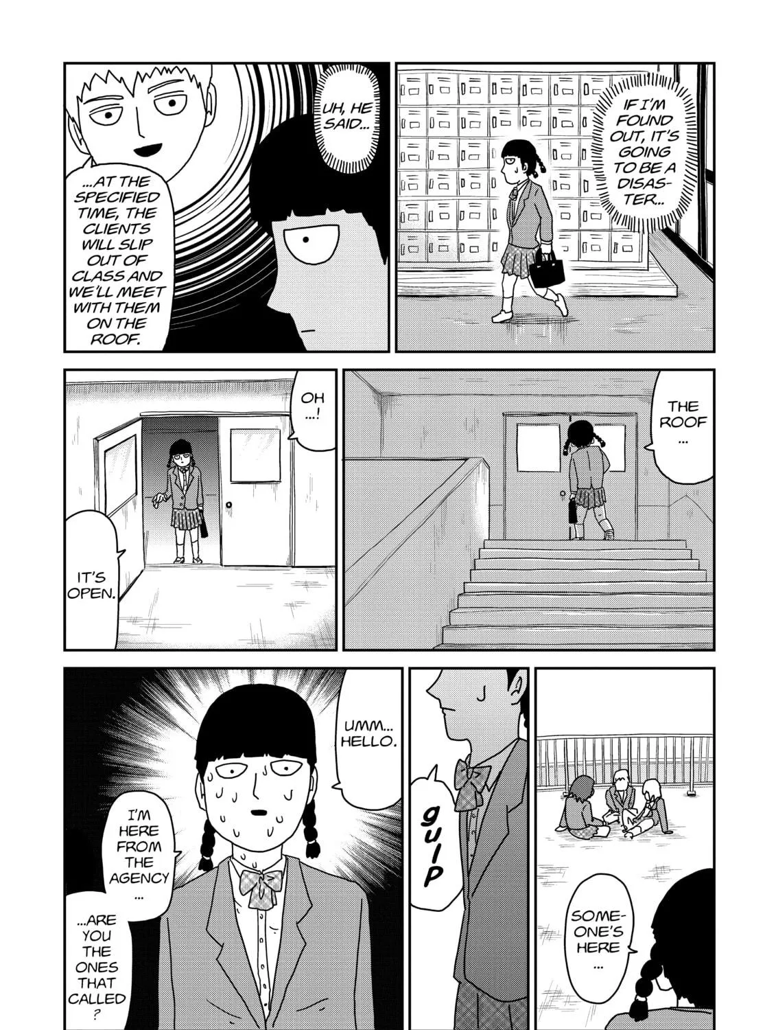Read Mob Psycho 100 chapter 56 image 8 on Lezhin
