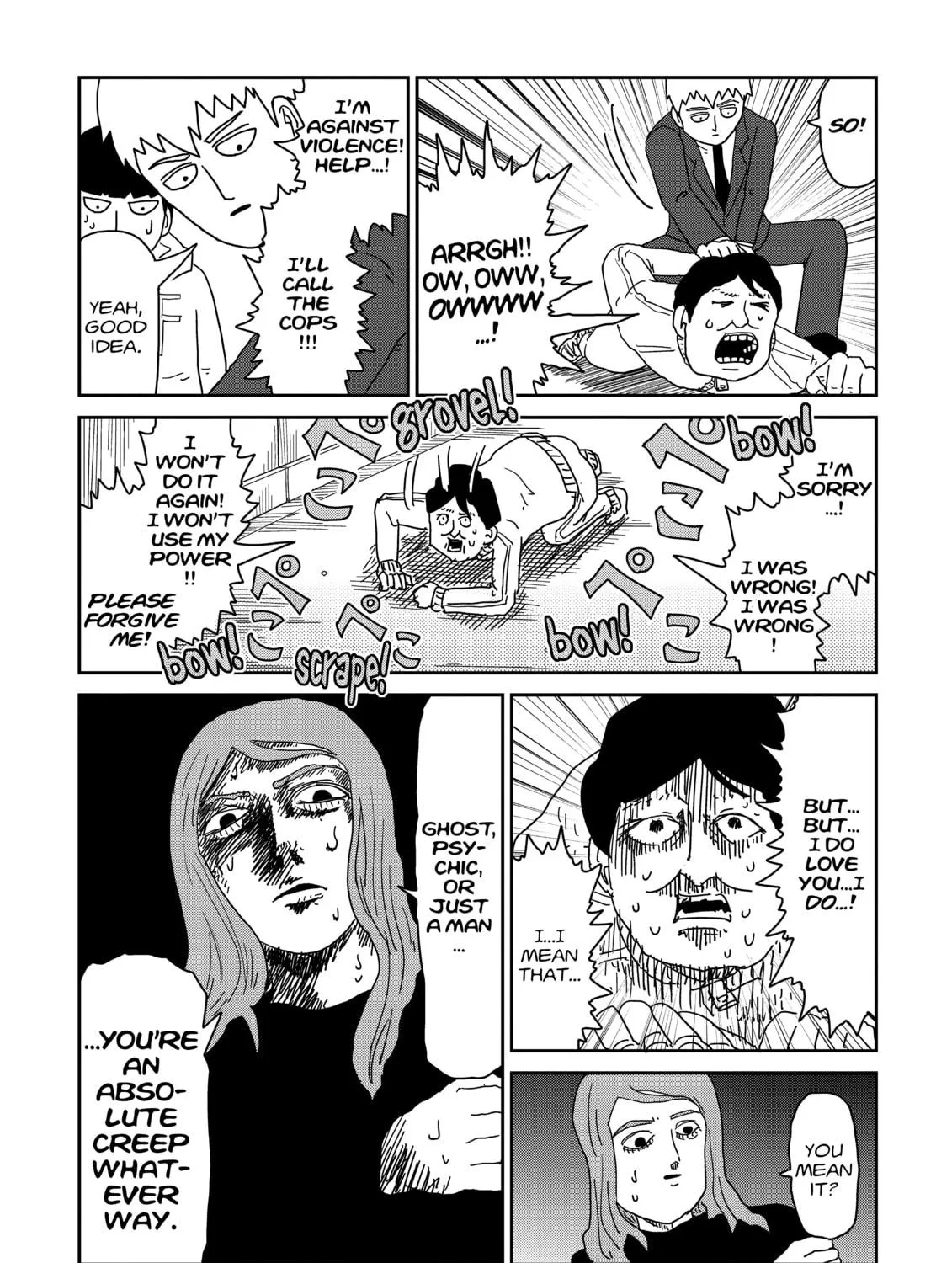 Read Mob Psycho 100 chapter 58 image 28 on Lezhin