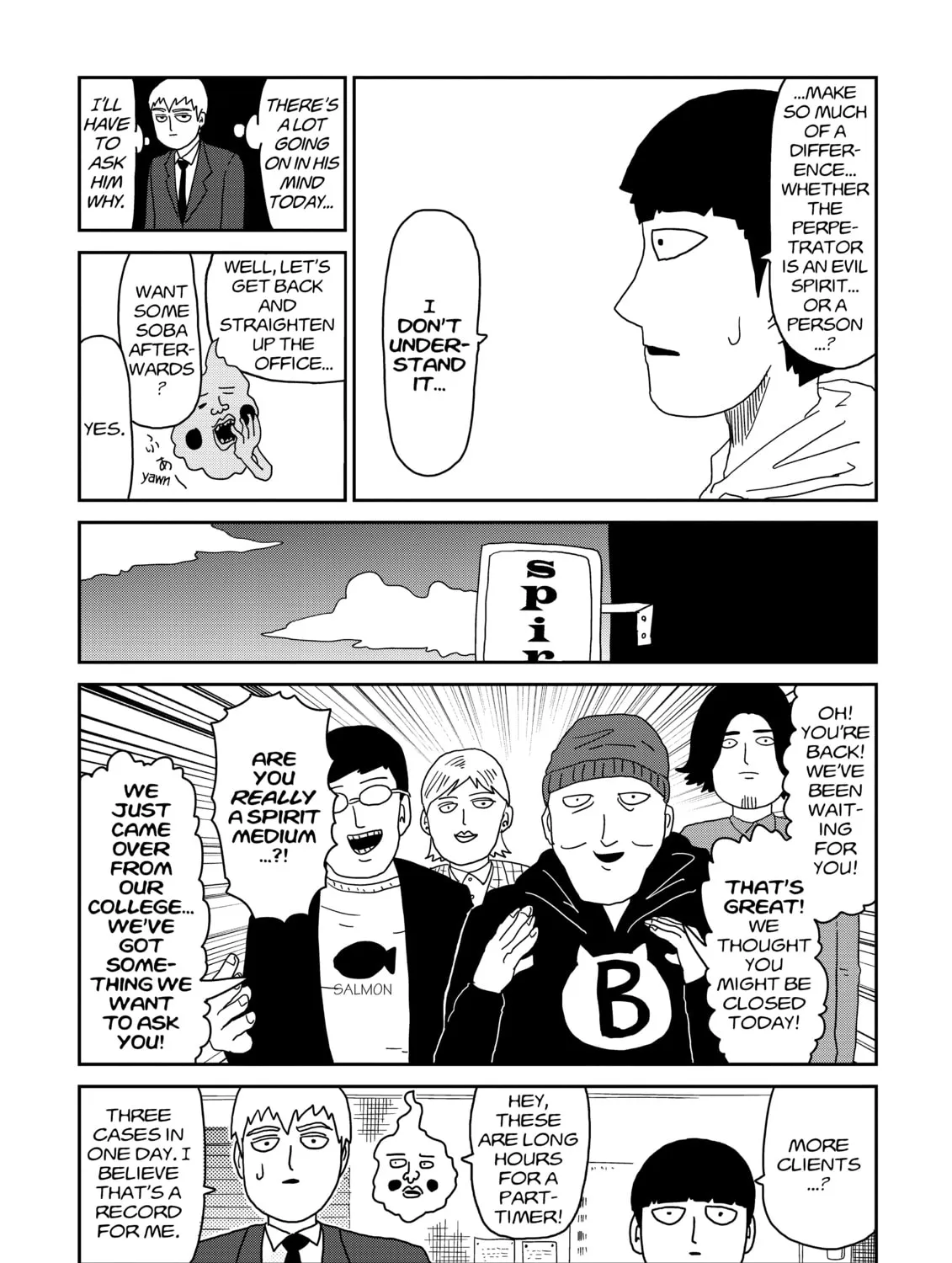 Read Mob Psycho 100 chapter 58 image 32 on Lezhin