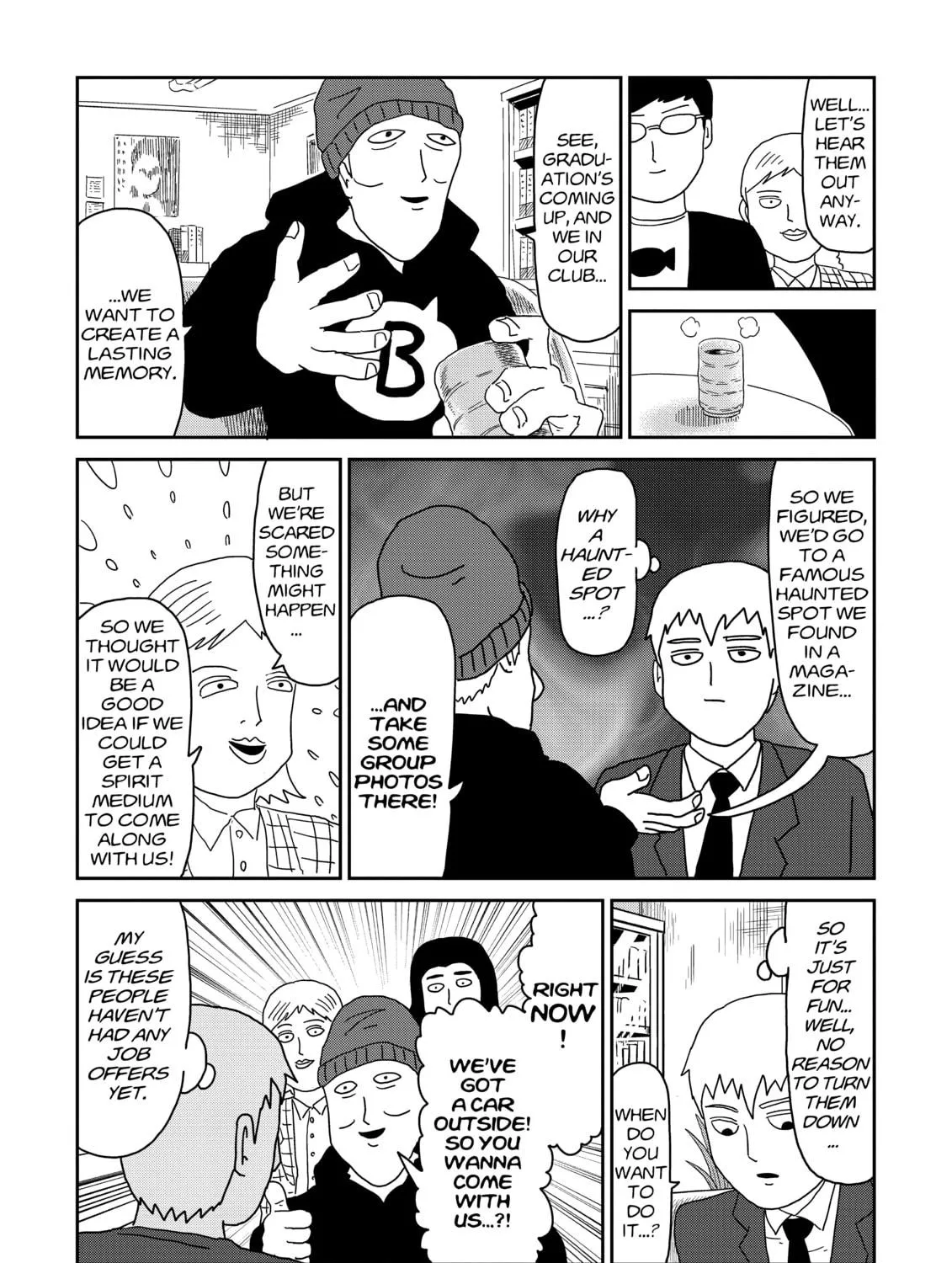 Read Mob Psycho 100 chapter 58 image 34 on Lezhin